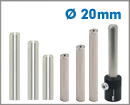 Ø20mm(0.79 inch) 光學支桿組件